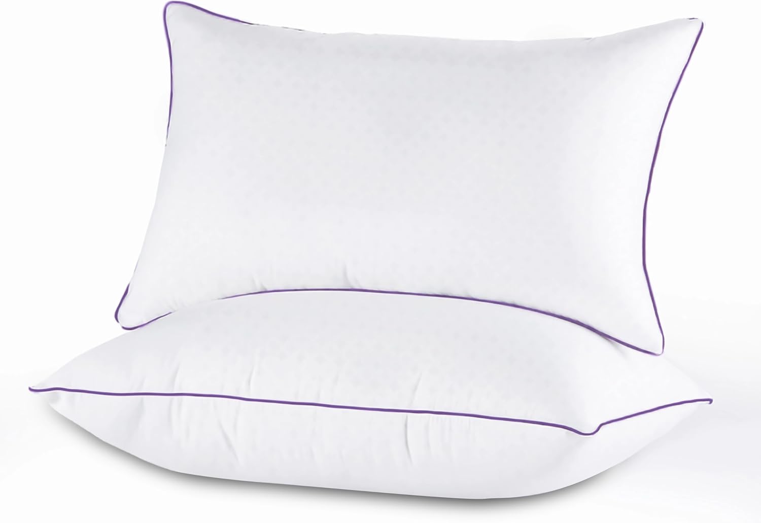 Pillows Size Set of 2, Bed Pillows Set of 2, Cooling and Supportive Pillows with Super Soft Down Alternative Fill, Luxury Fluffy Hotel Quality for Side, Back, and Stomach Sleepers