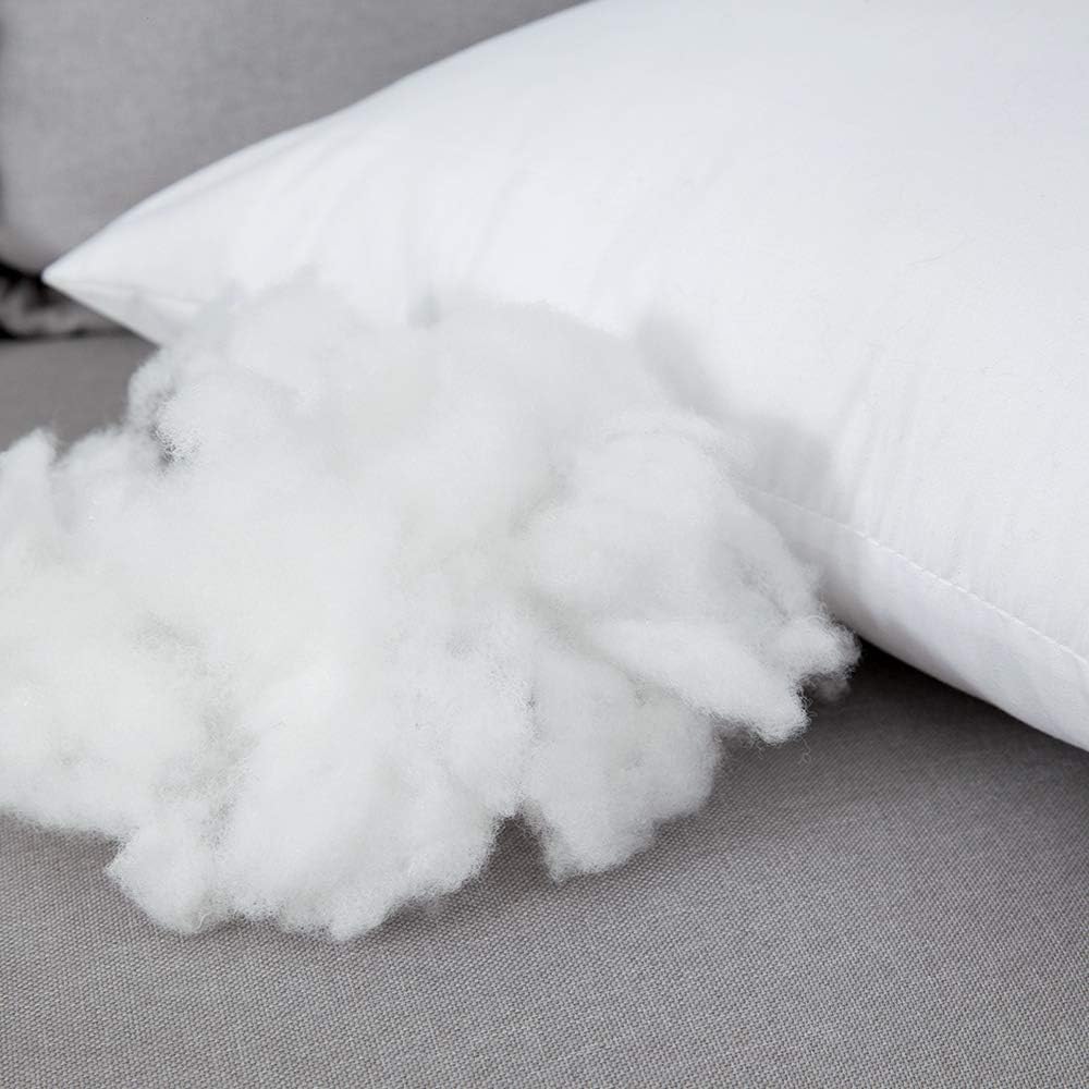 Throw Pillow Insert Premium Pillow Stuffer Sham Rectangle for Decorative Cushion Bed Couch Sofa 12x20 Inch - Image 2
